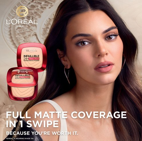 Polvo compacto infallible fresh wear loreal
