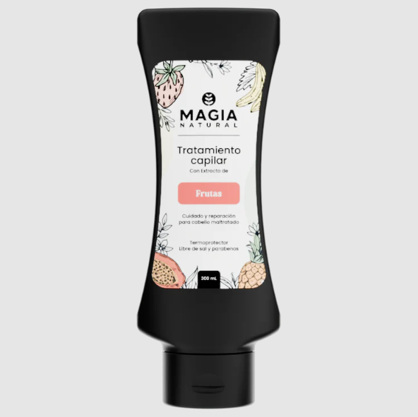 Tratamiento Hidratante y Termoprotector de Frutas y Aminoácidos Magia Natural