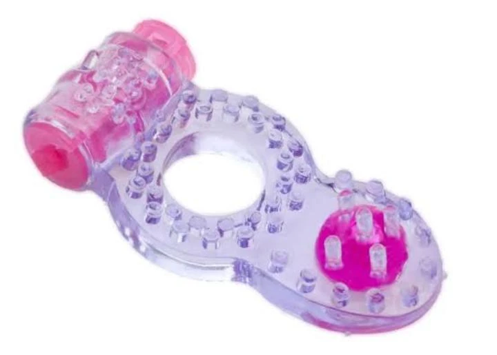Anillo Vibrador con Perla