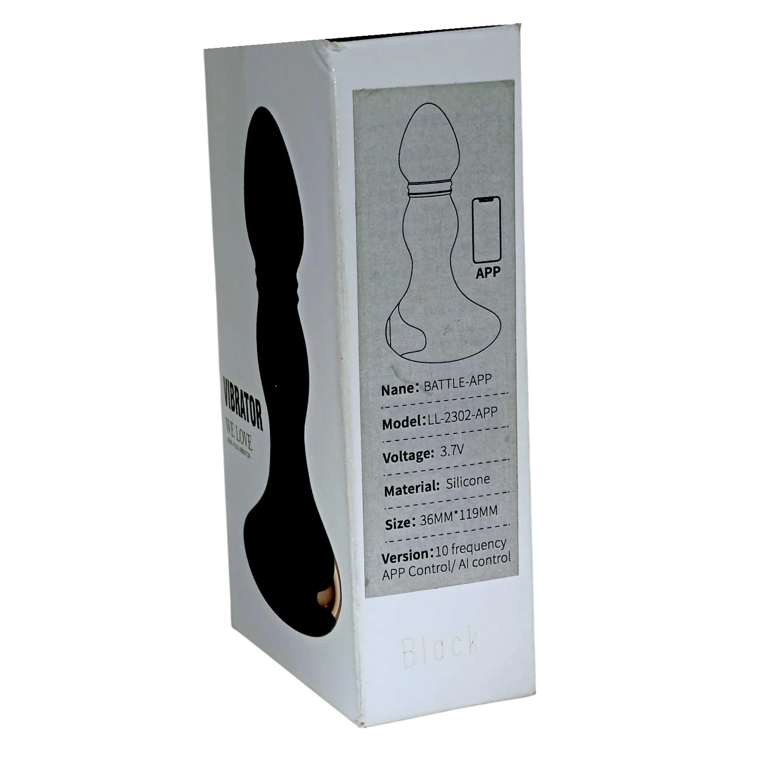 Vibrador Anal con App
