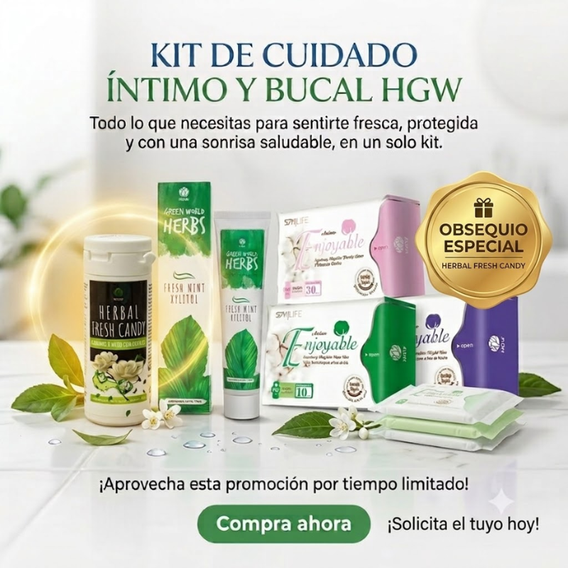 Kit de Cuidado Intimo y Bucal HGW
