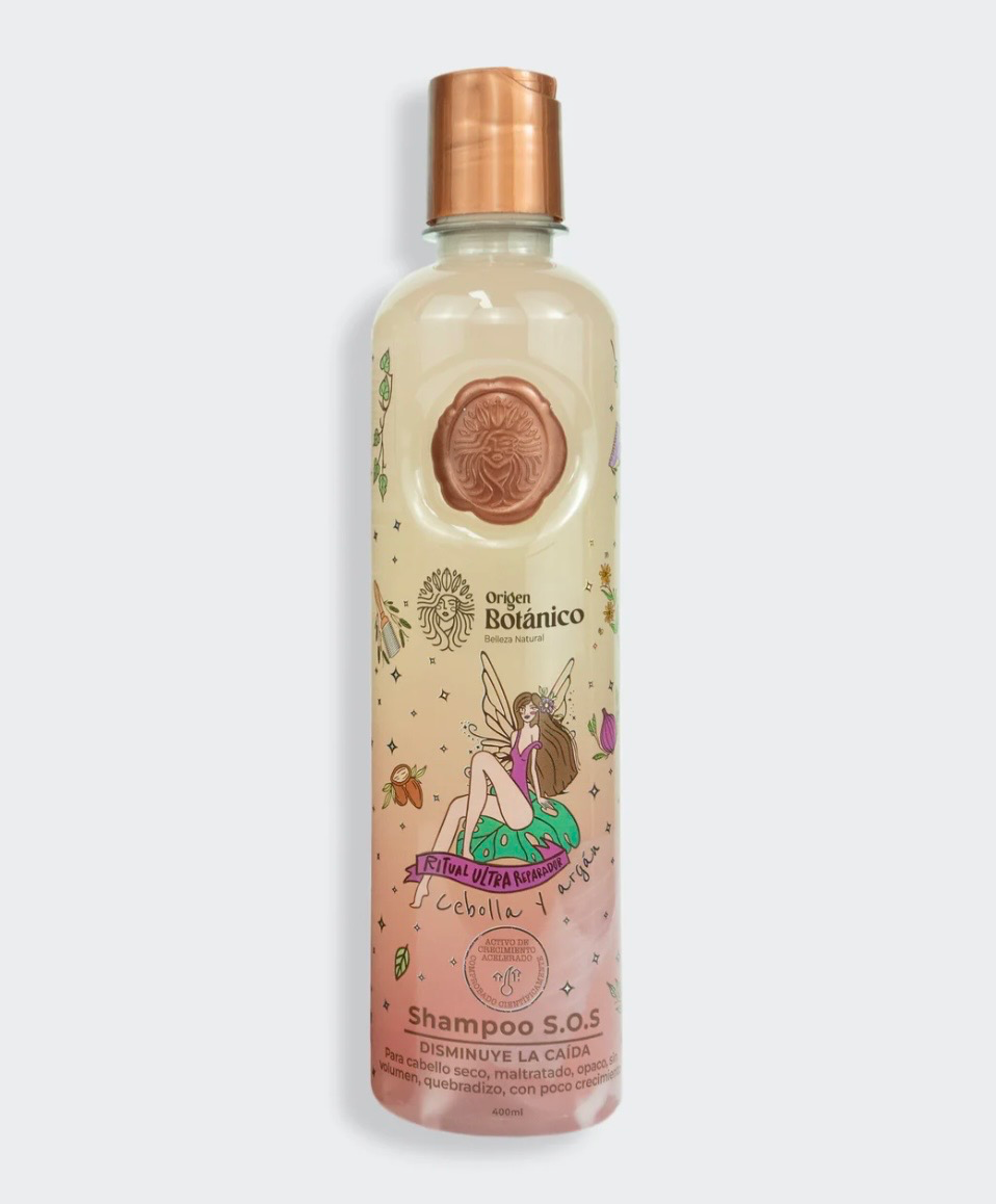 SHAMPOO CEBOLLA Y ARGÁN RITUAL BOTÁNICO