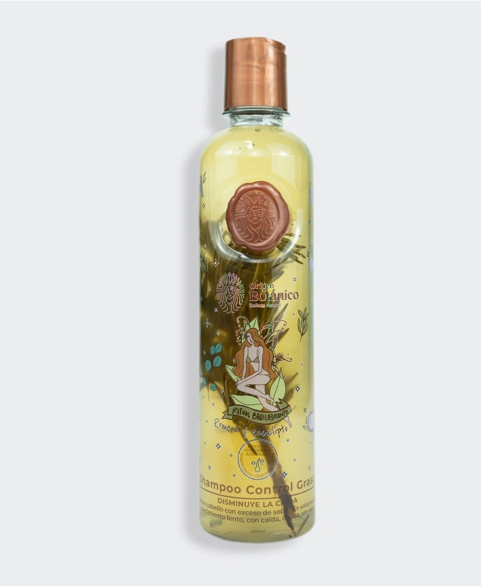 SHAMPOO ROMERO Y EUCALIPTO RITUAL BOTÁNICO