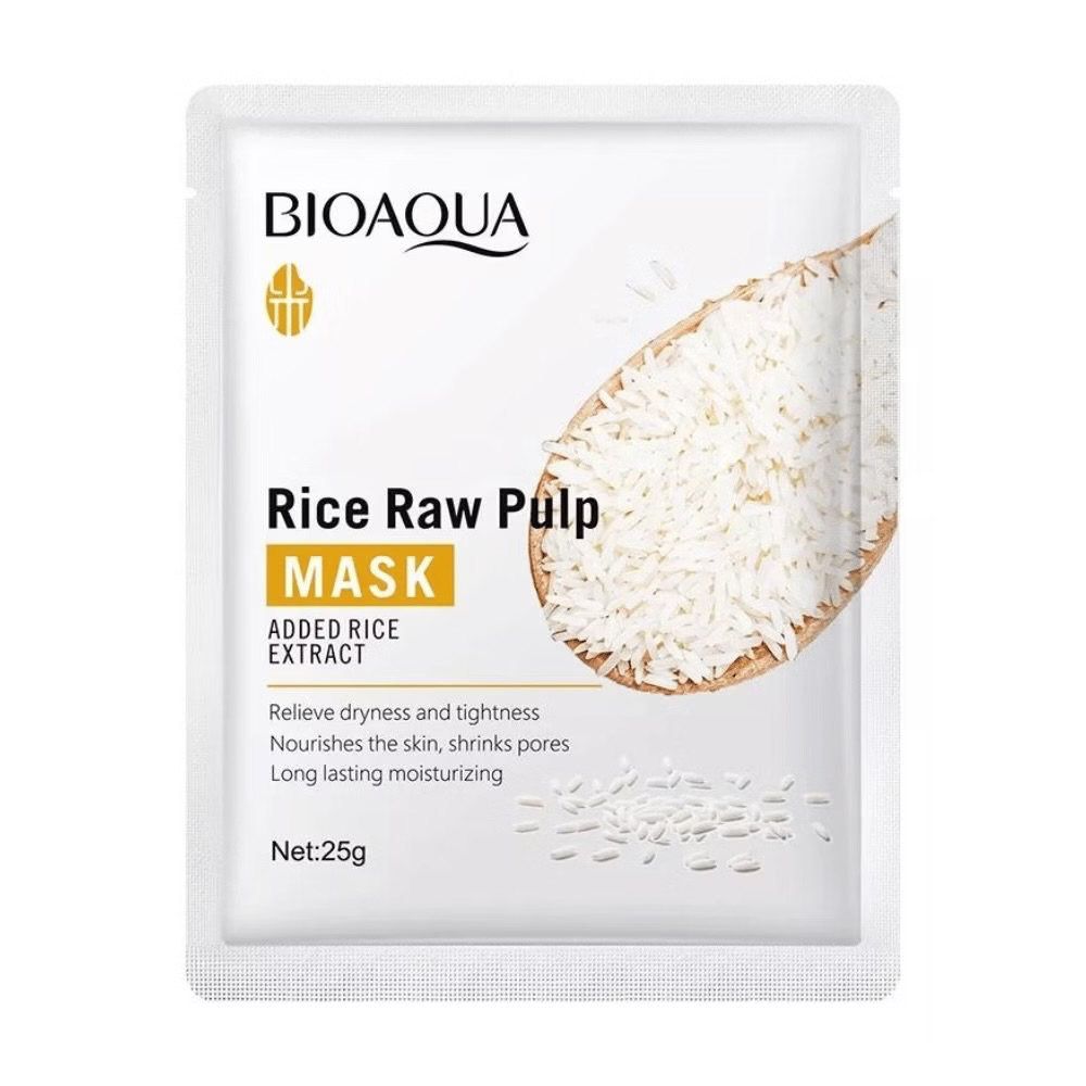 MASCARILLA VELO DE ARROZ BIOAQUA