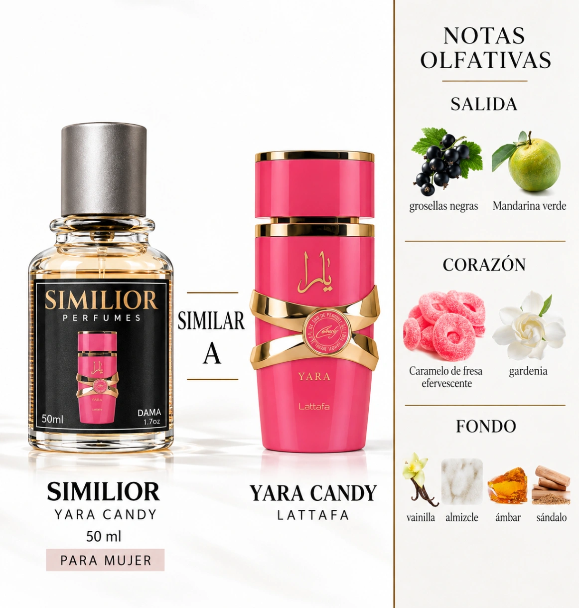 Yara Candy Lattafa para mujer