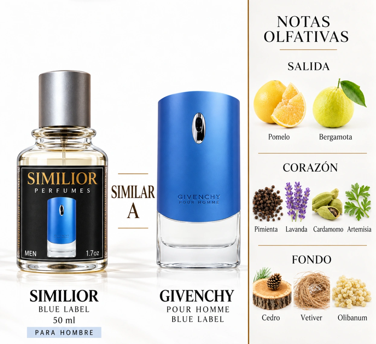 Givenchy pour Homme Blue Label Givenchy para Hombres