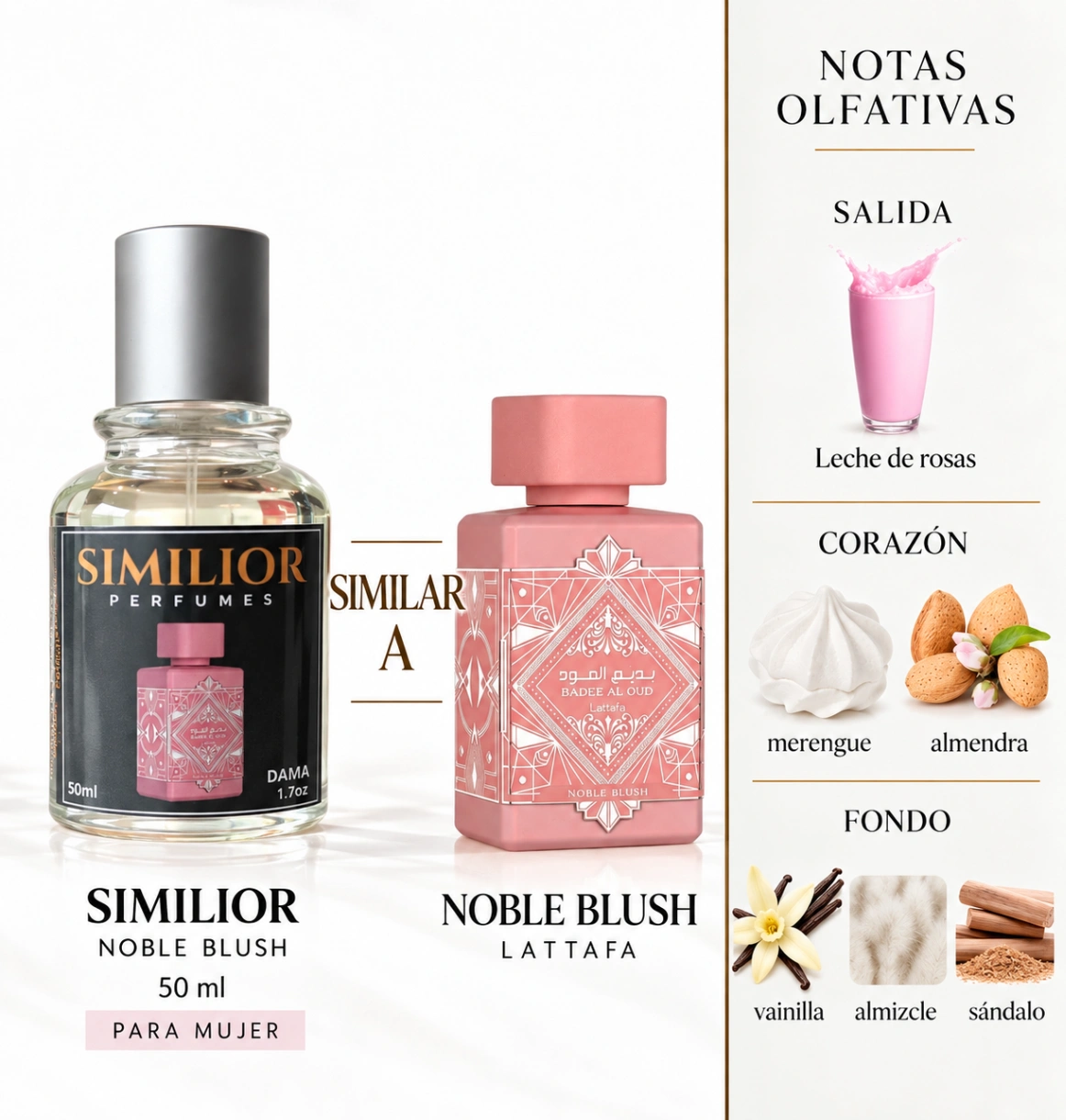 Noble Blush Lattafa Perfumes para Mujeres