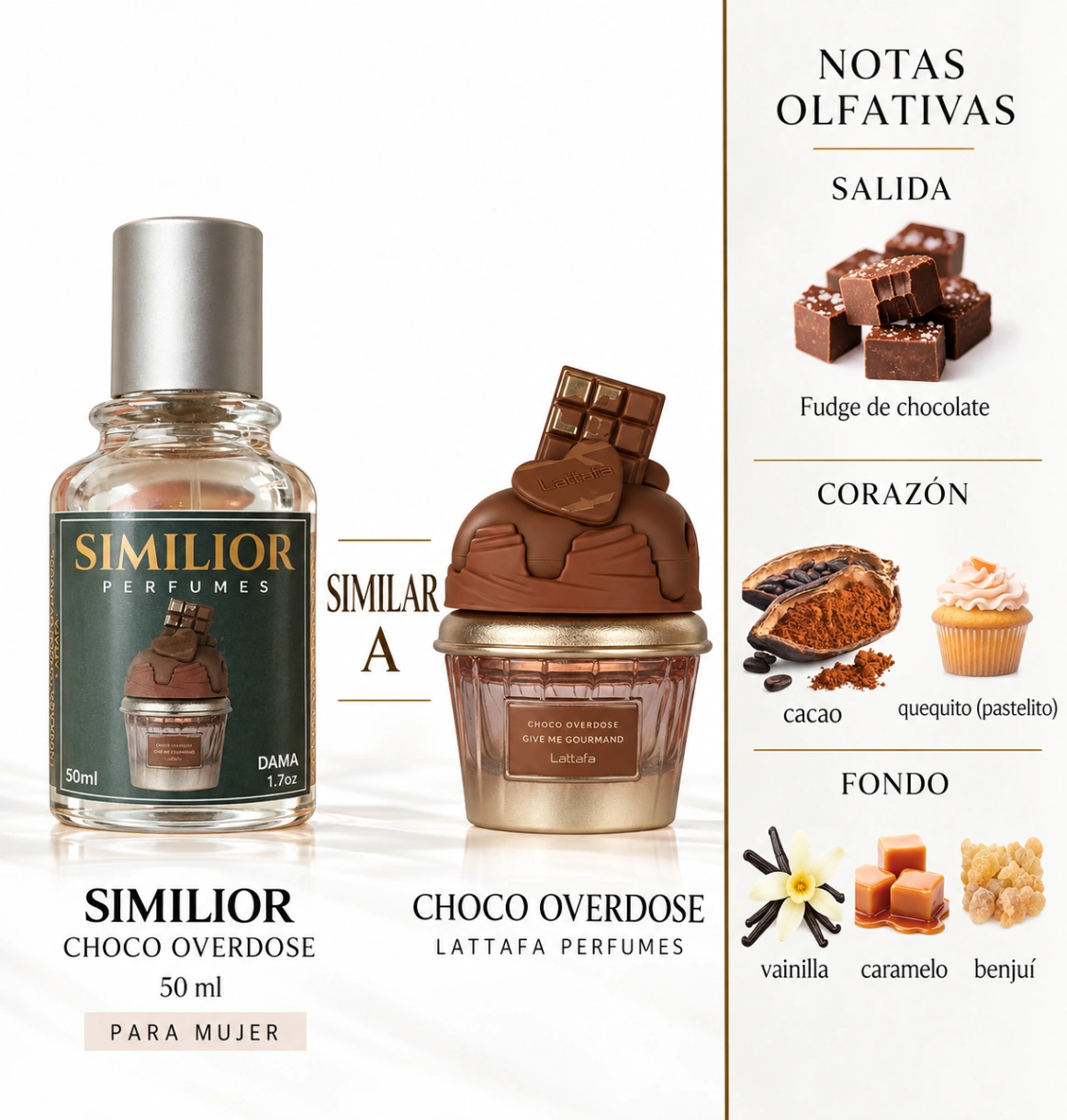 Choco Overdose Lattafa Perfumes para Mujeres