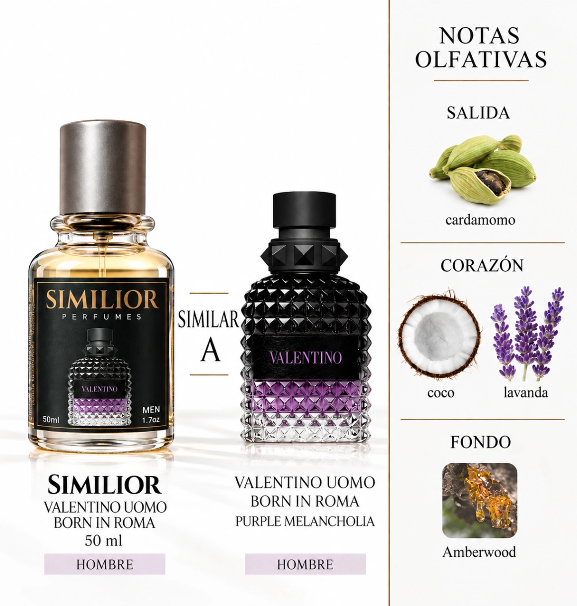 Valentino Uomo Born in Roma Purple Melancholia Valentino para Hombres
