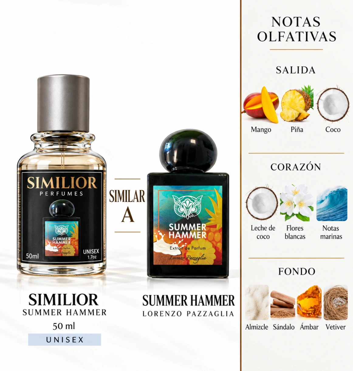 Summer Hammer Lorenzo Pazzaglia para Hombres y Mujeres