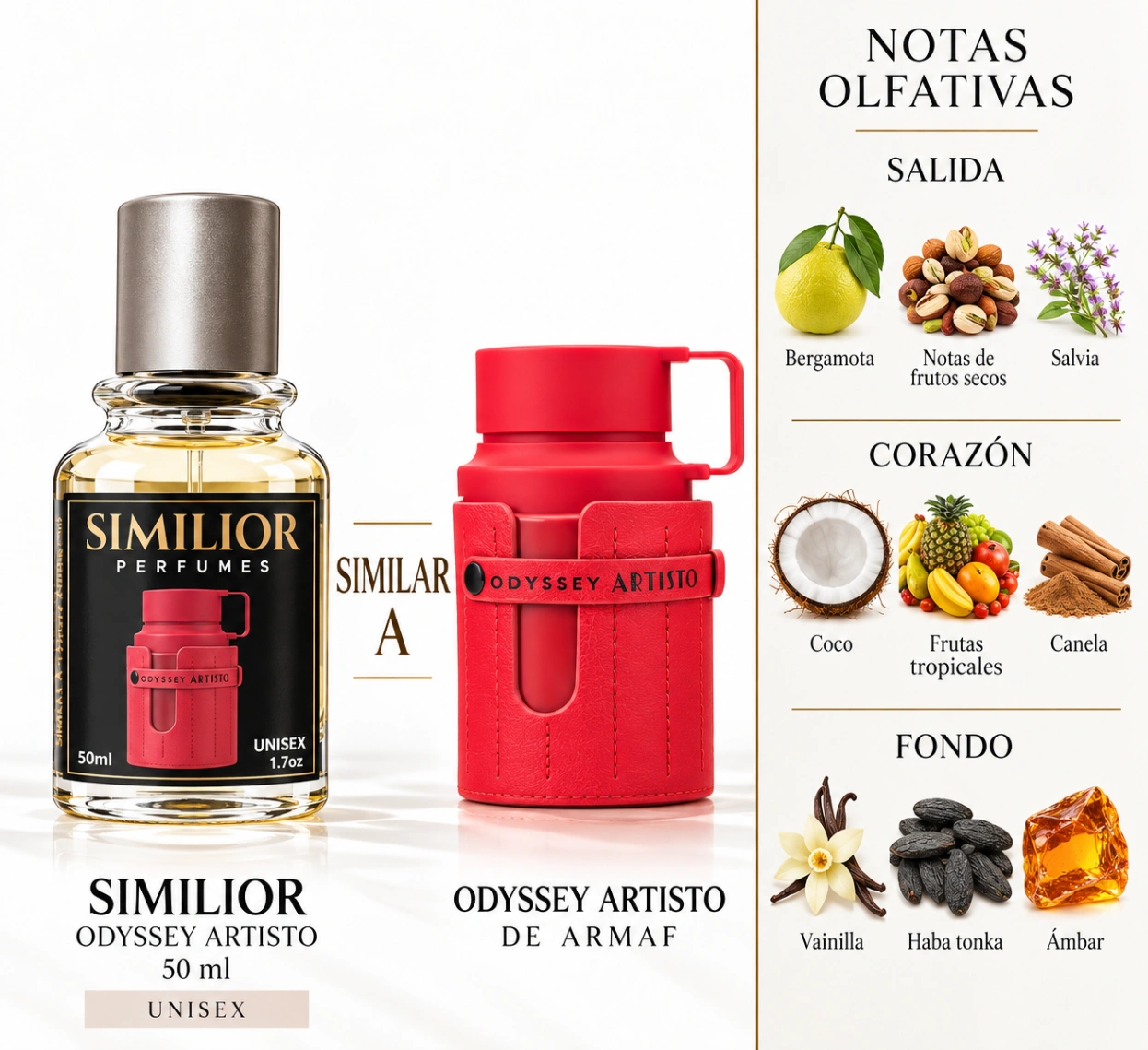 Odyssey Artisto Armaf para Hombres y Mujeres