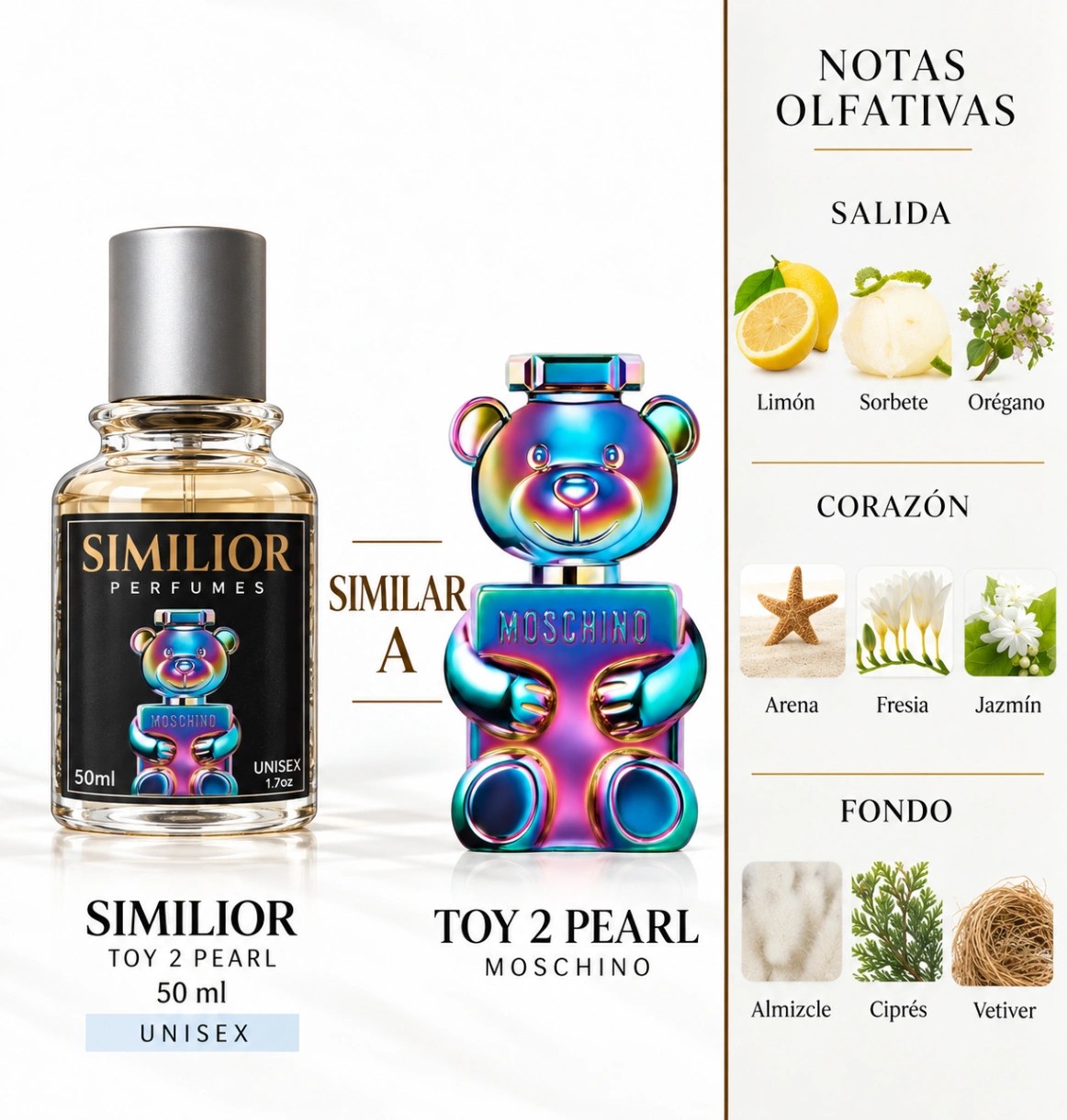 Toy 2 Pearl Moschino para Hombres y Mujeres