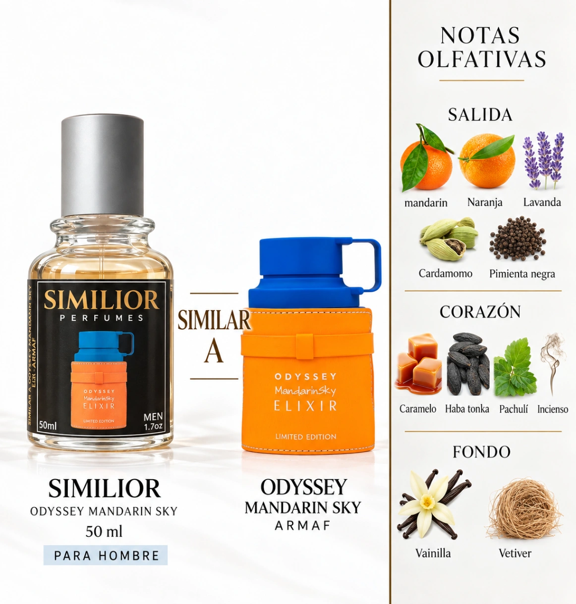 Odyssey Mandarin Sky Elixir Armaf para Hombres y mujeres