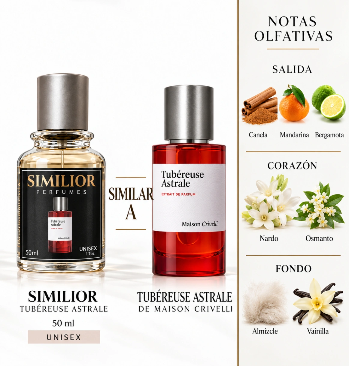 Tubéreuse Astrale Maison Crivelli para Hombres y Mujeres