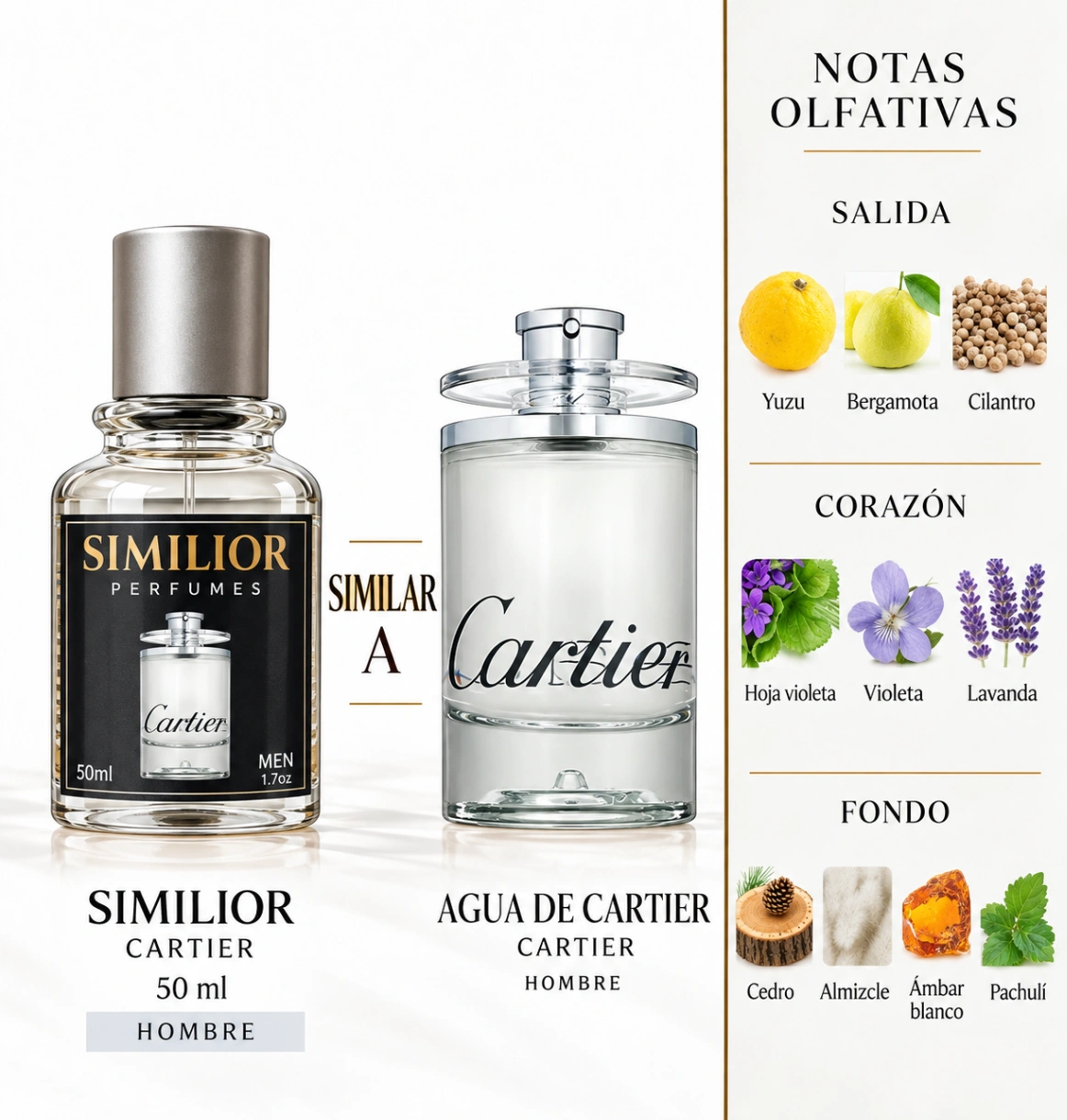 Eau de Cartier para Hombres