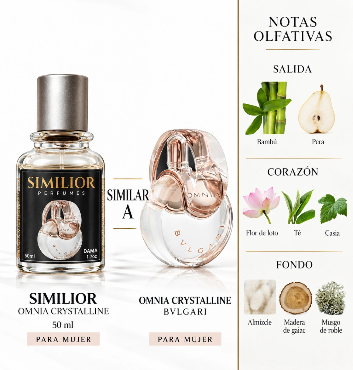 Omnia Crystalline Eau de Toilette Bvlgari para Mujeres