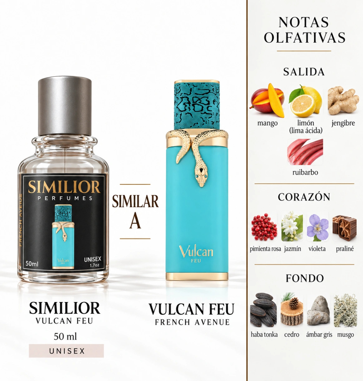 Vulcan Feu French Avenue para Hombres y Mujeres