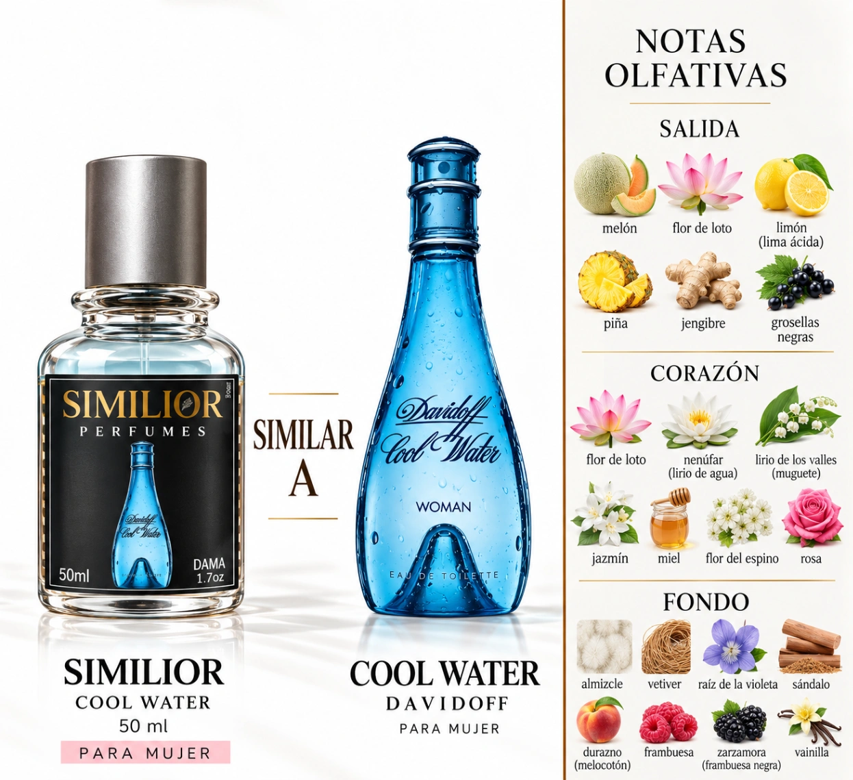 Cool Water Davidoff para Mujeres