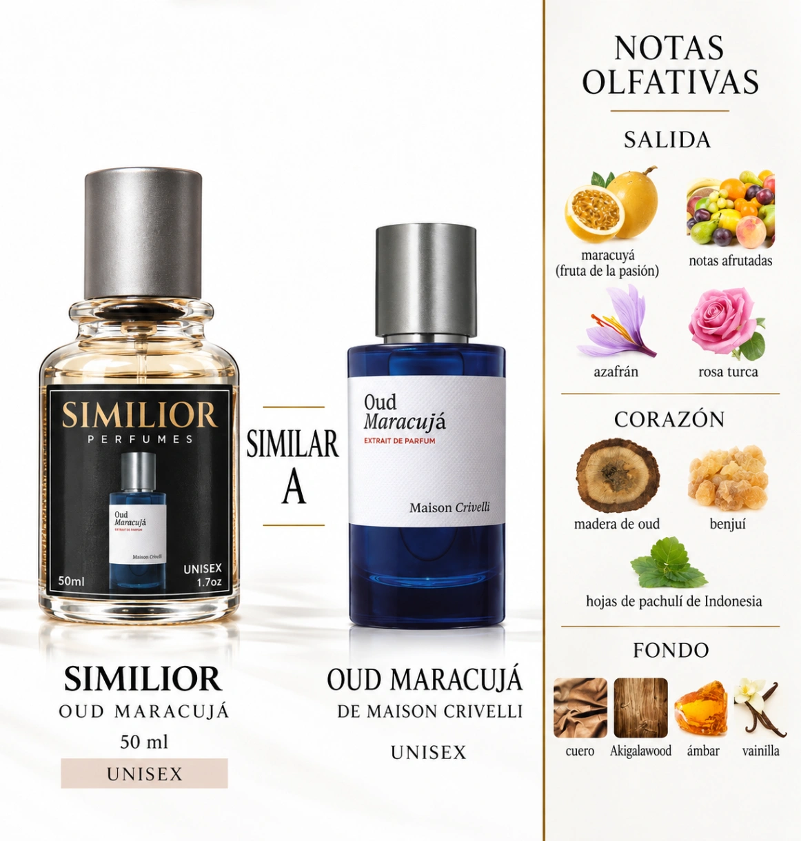 Oud Maracujá Maison Crivelli para Hombres y Mujeres