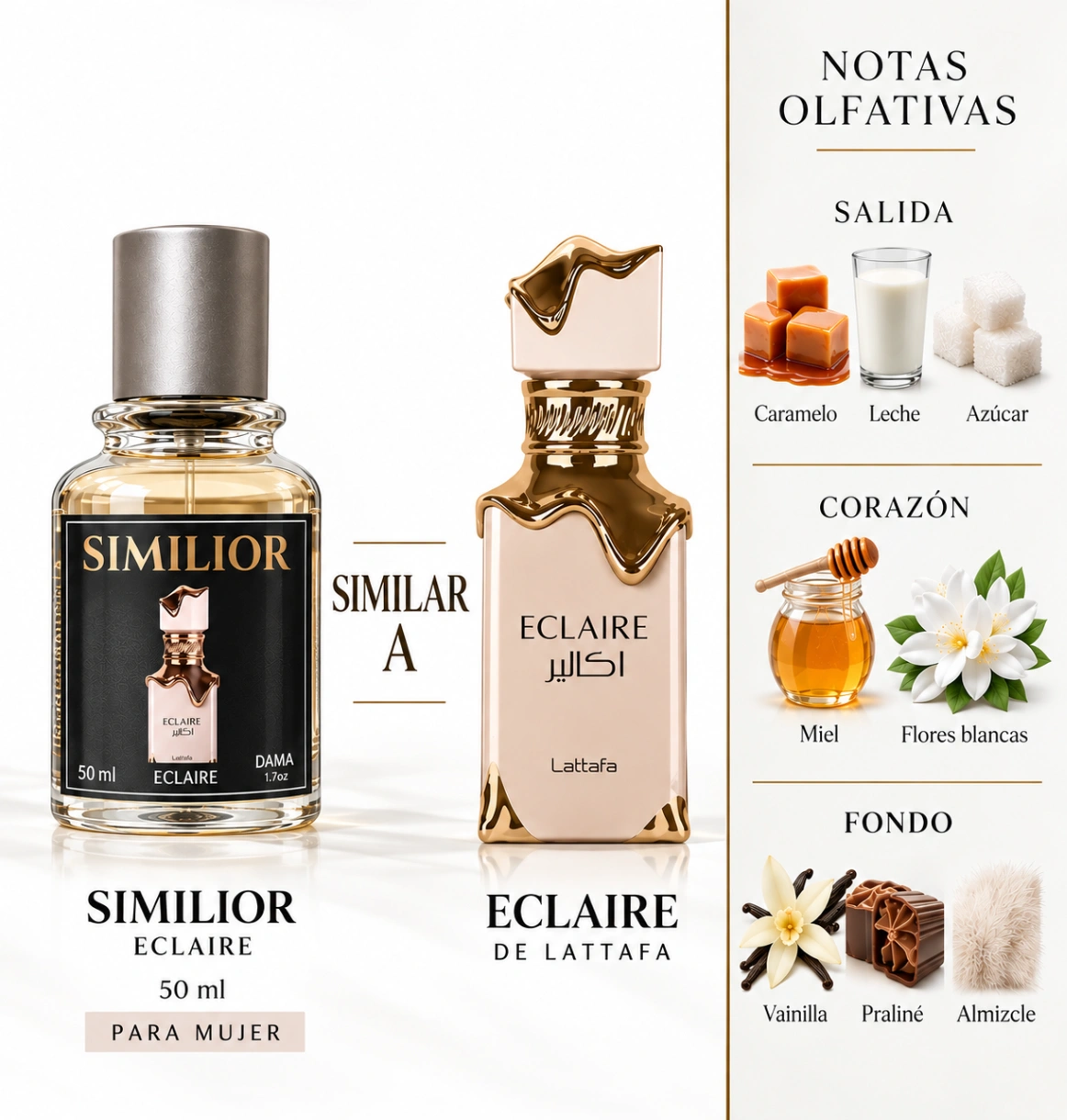 Eclaire Lattafa Perfumes para Mujeres