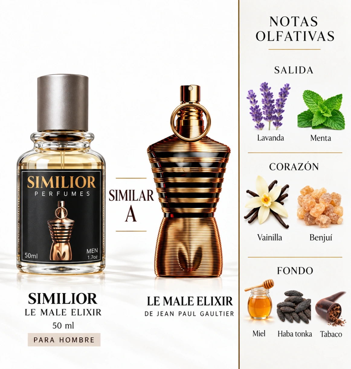 Le Male Elixir Jean Paul Gaultier para Hombres