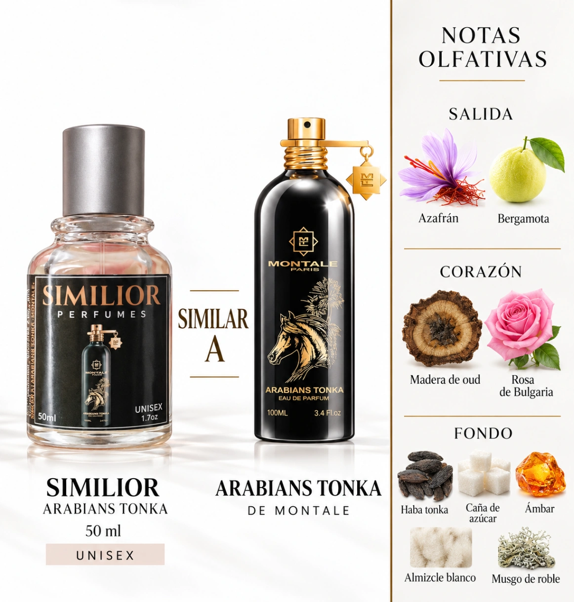 Arabians Tonka Montale para Hombres y Mujeres