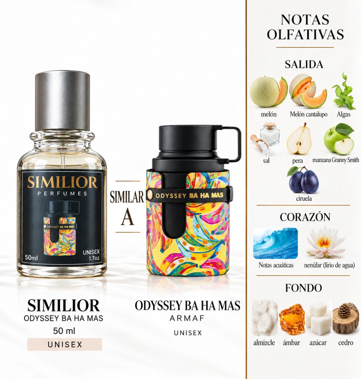 Odyssey BA HA MAS Armaf para Hombres y Mujeres