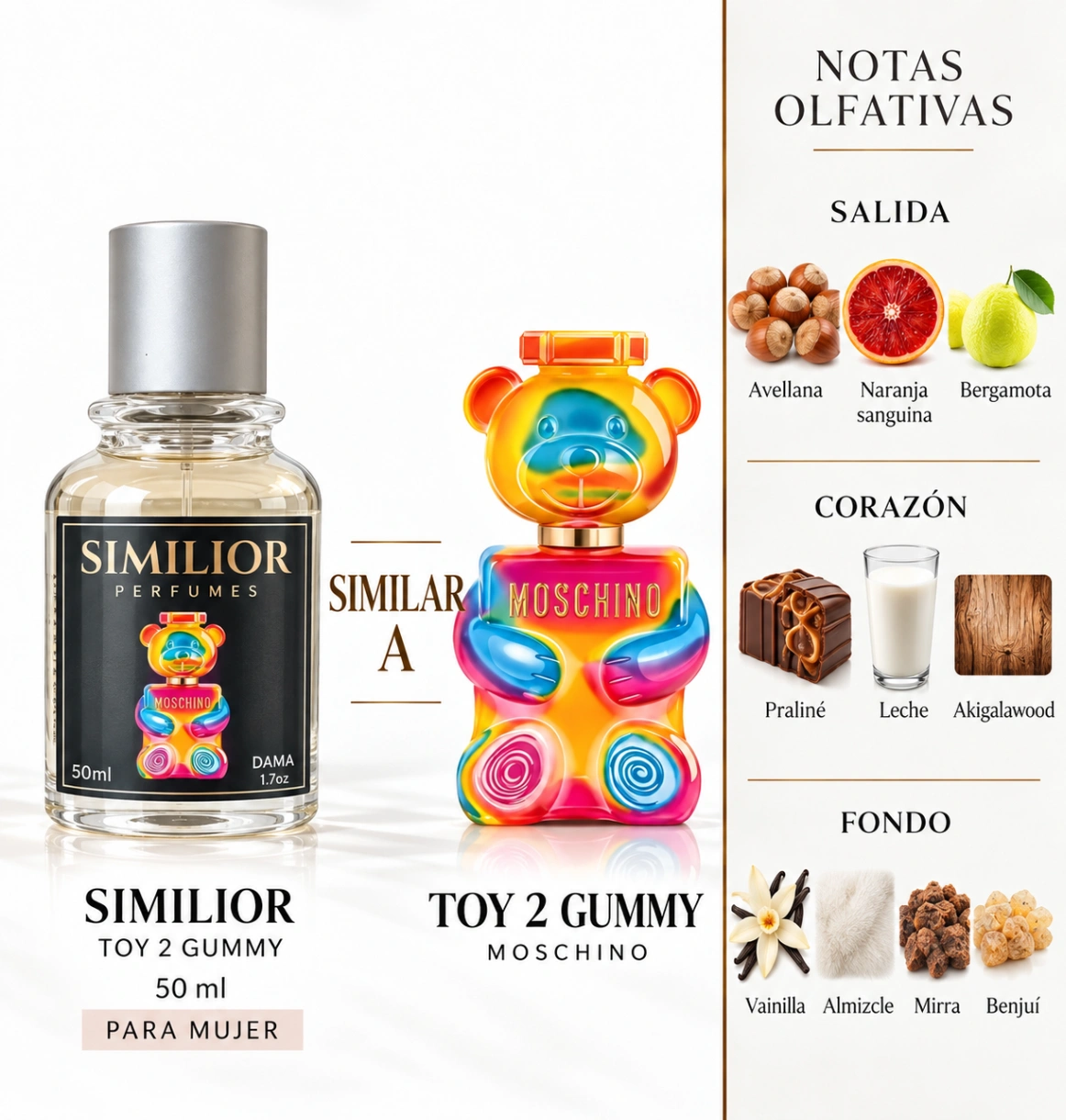 Toy 2 Gummy Moschino para Mujeres