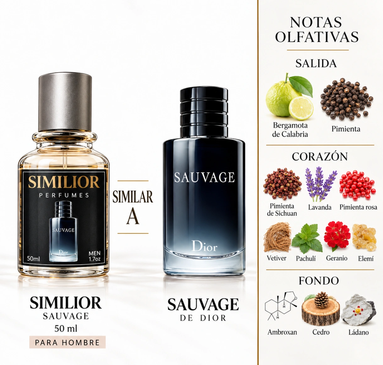 Sauvage Dior para Hombres