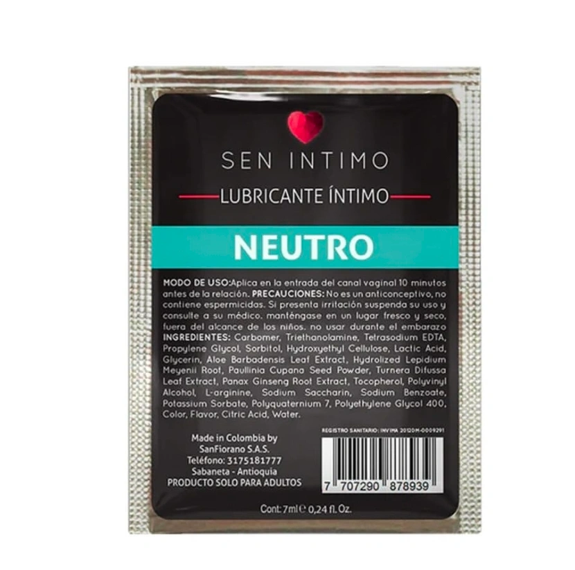 Sachet Lub Sen Íntimo