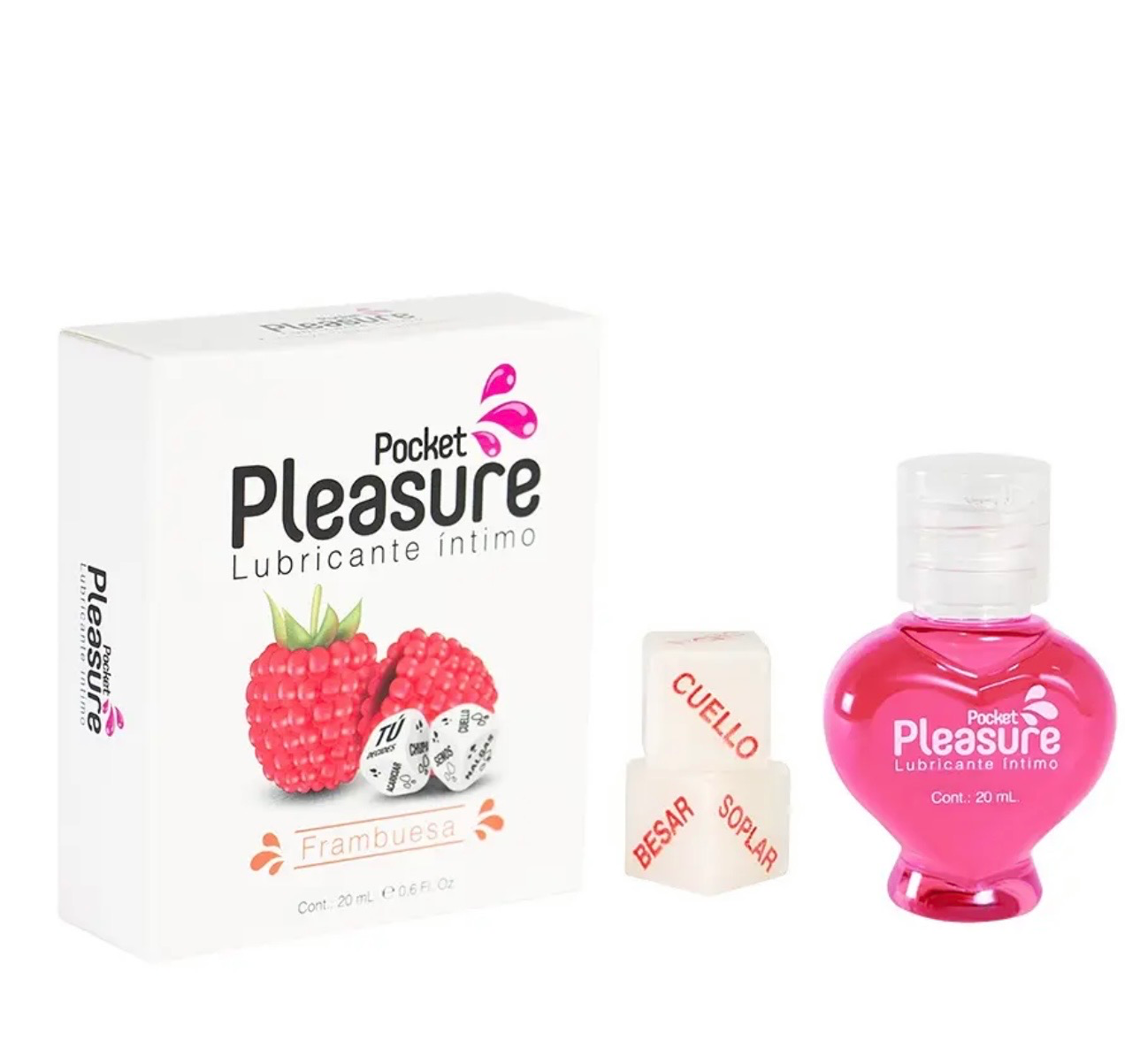 Lubricante Pleasure + Dados