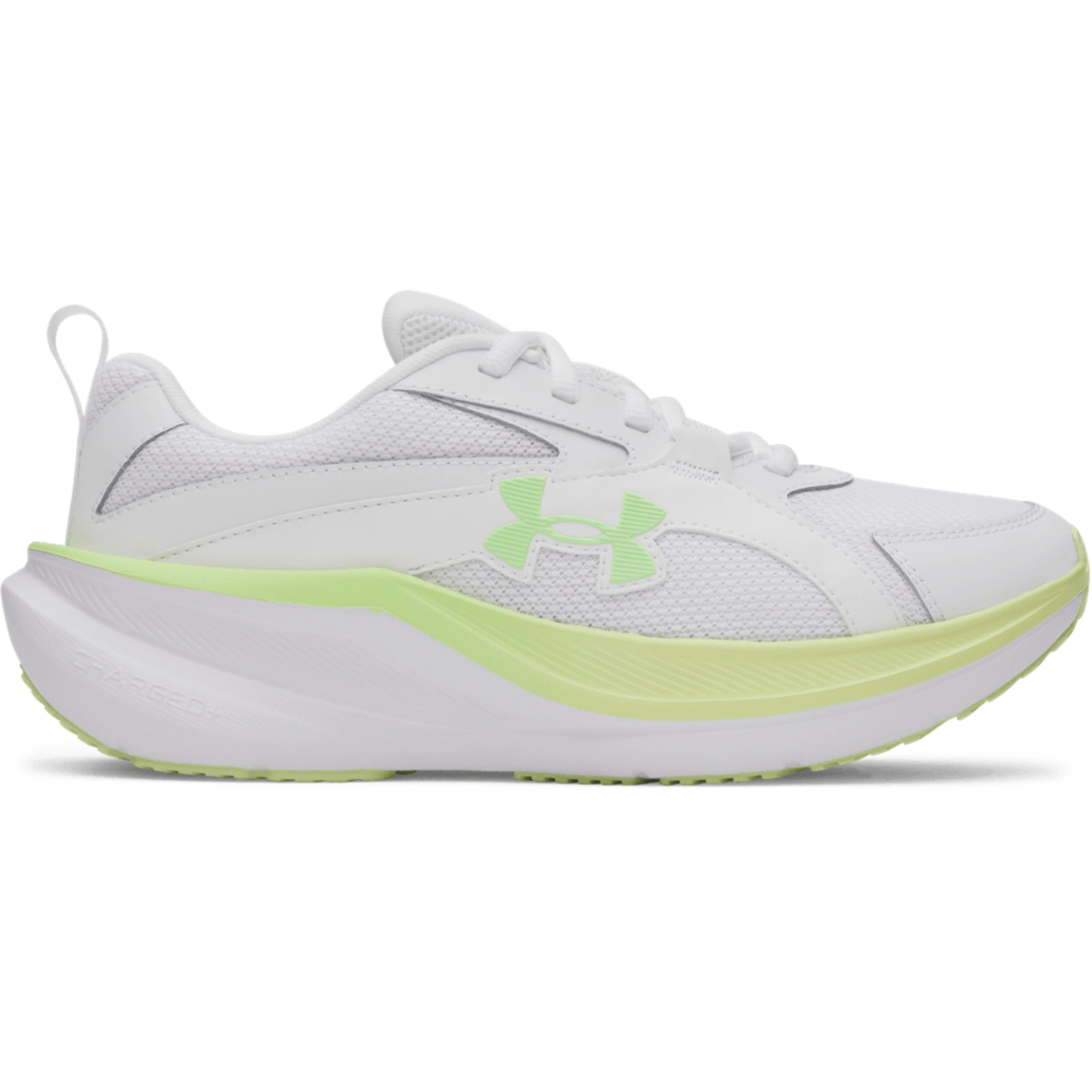 UA W Assert 11 / Blanco/Verde/mujer
