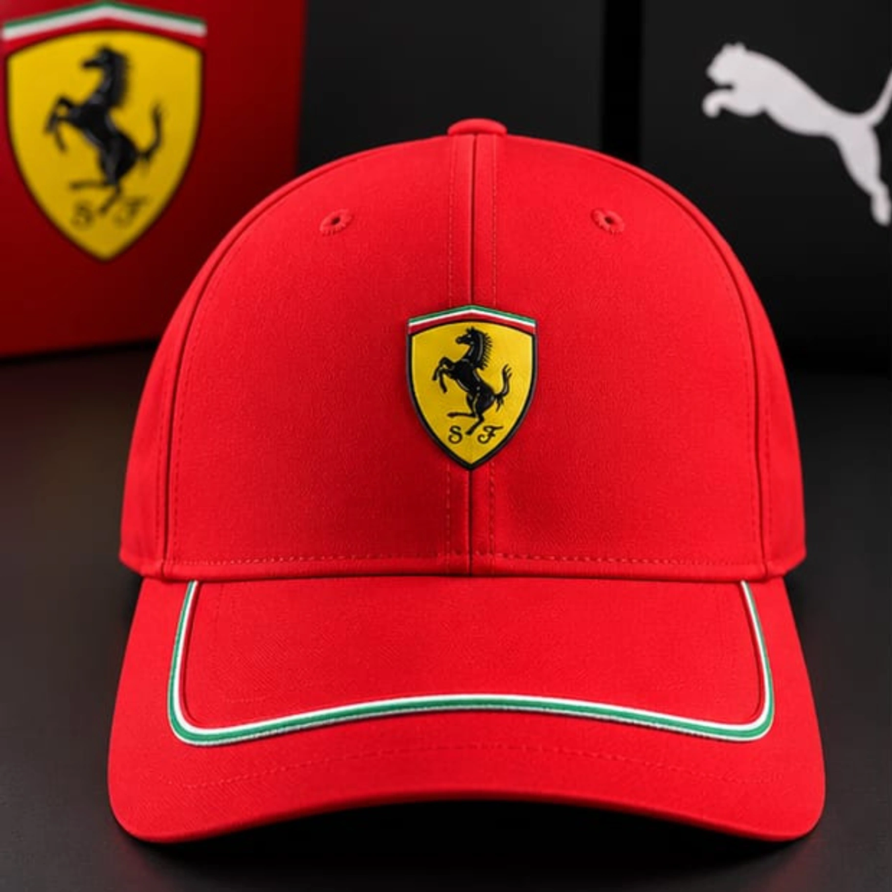 ferrari sptwr race bb cap rojo
