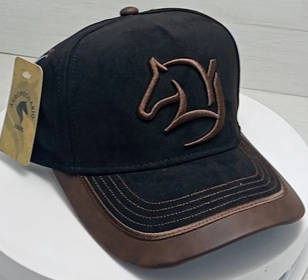 GORRA AGROPECUARIA GAMUZA YJ NEGRA CAFE