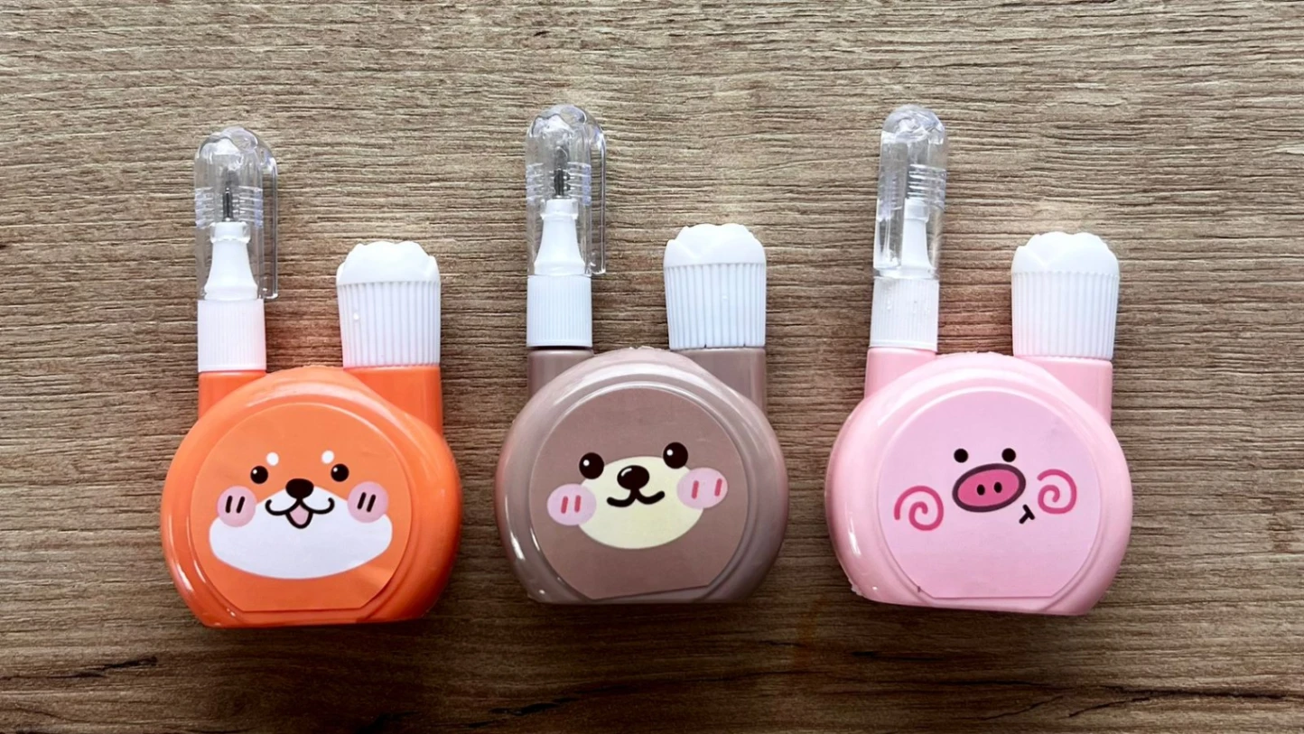 Corrector liquido doble