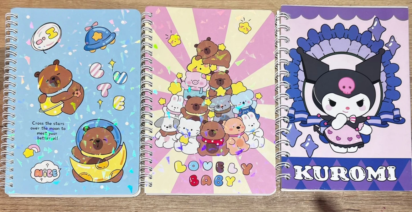 Cuaderno pasta blanda - motivos