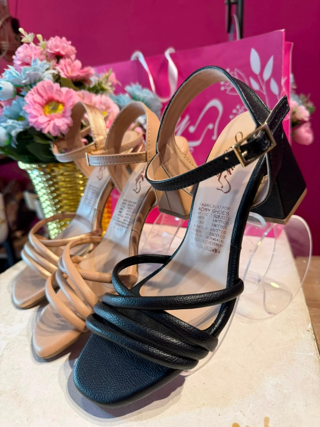 TACONES MEDIA CAÑA