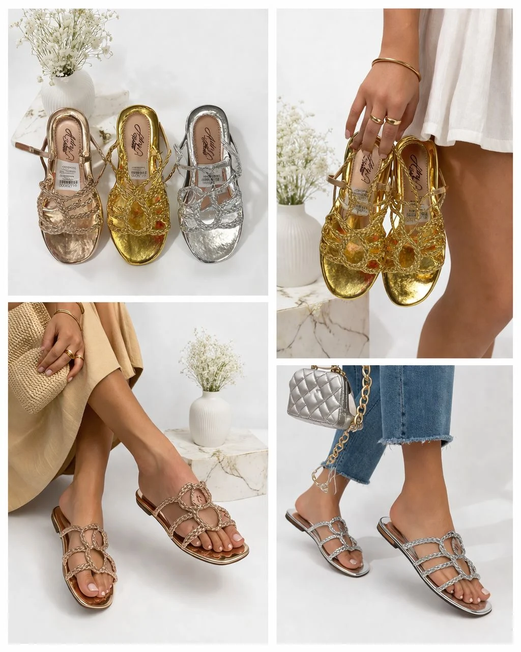 SANDALIAS PLANAS
