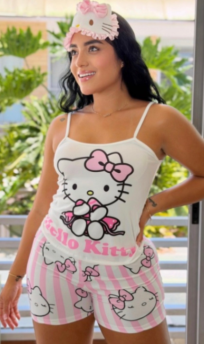 Short tira hello kitty
