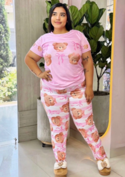 Pantalón camiseta PLUSS osos