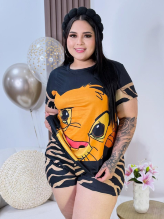 Short camiseta PLUSS leon