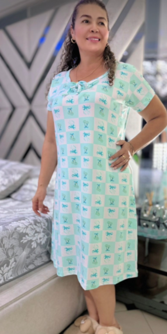 Pijama mamá con manga 🍒