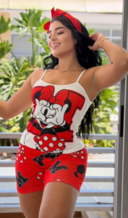 Short tira Minnie