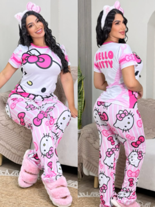 Pantalón camiseta hello Kitty