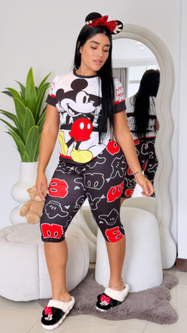 Capri camiseta Mickey Mouse