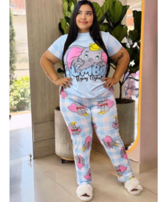 Pantalón camiseta PLUSS elefante