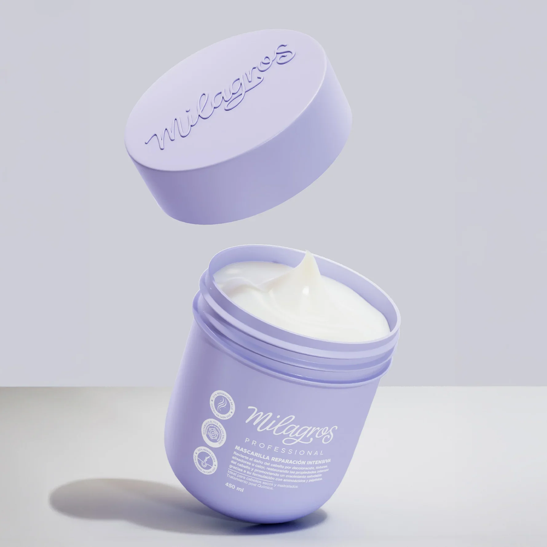 MASCARILLA PROFESIONAL DE REPARACION INTENSIVA MILAGROS 450ML