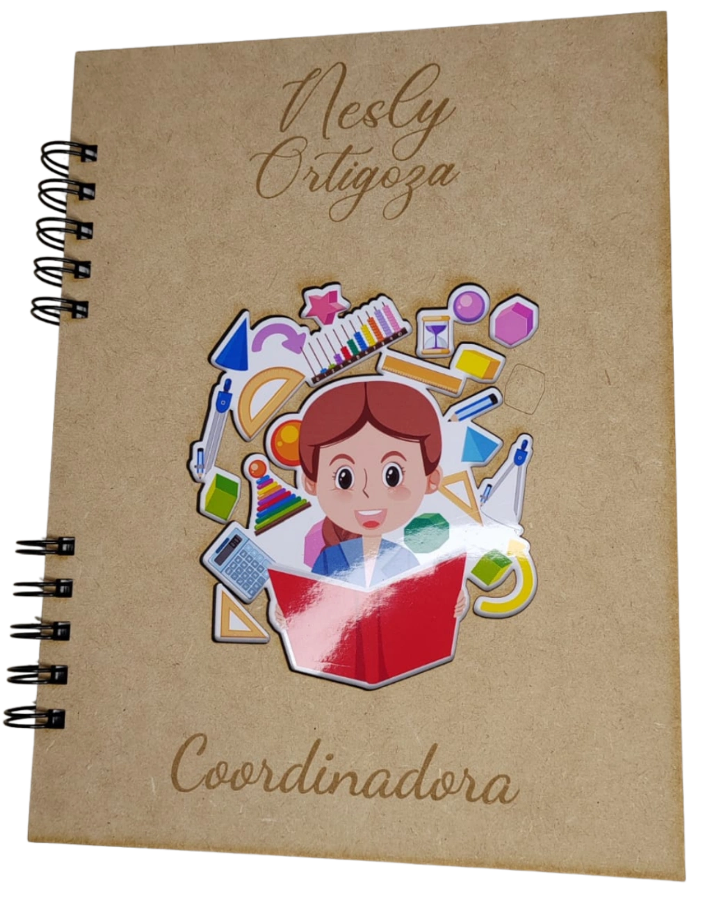 Agenda tapa en Mdf