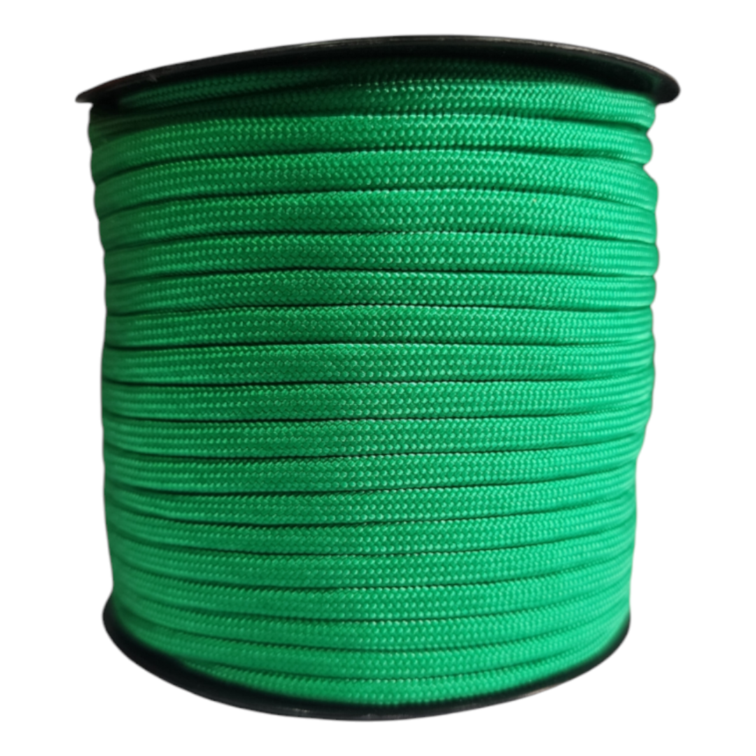 CORDON PARACORD X 30MT VERDE NACIONAL