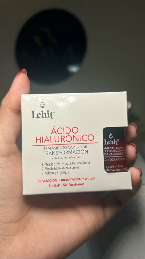 Ampolla Acido Hialuronico De Liquido A Crema- Lehit